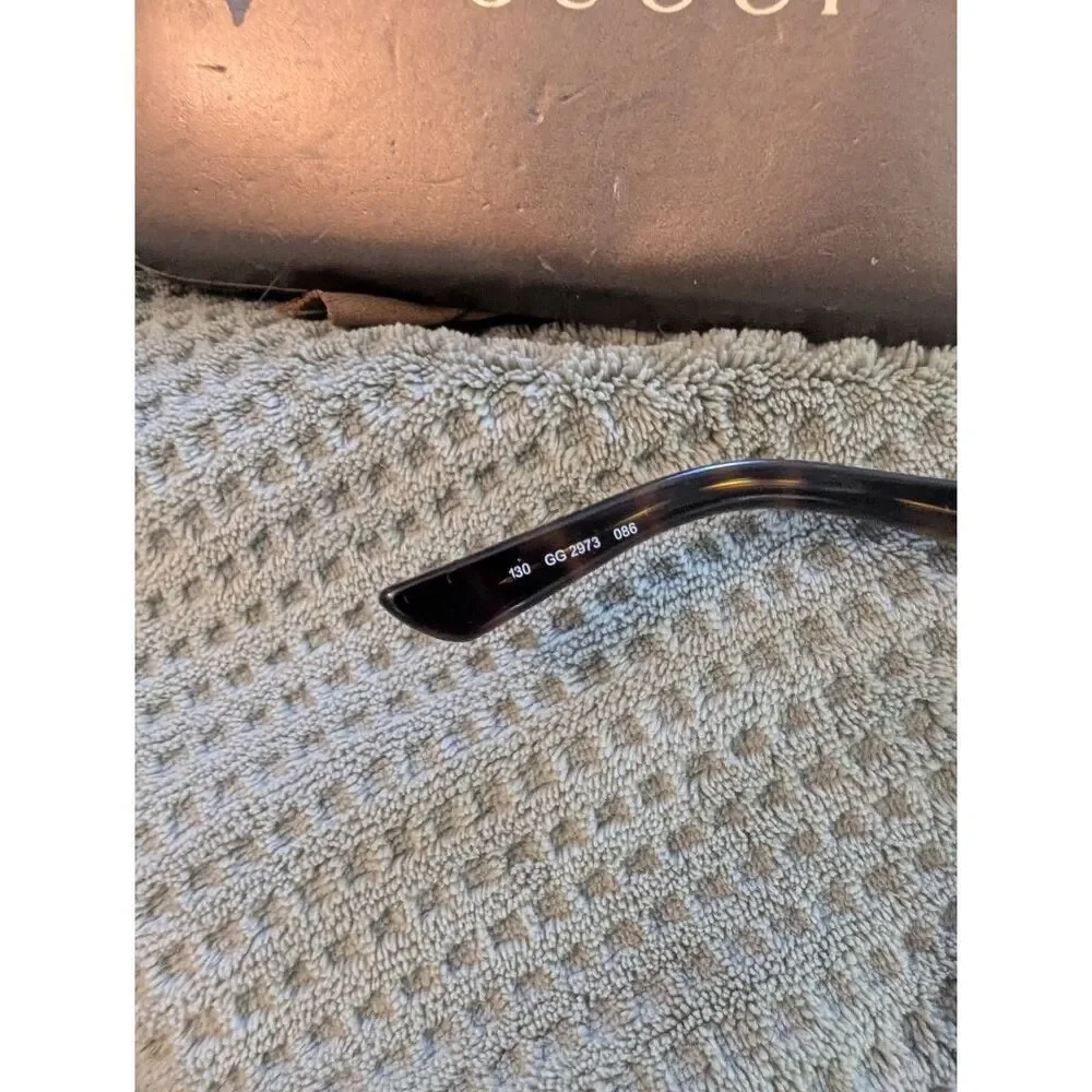 Gucci GG 2973 086 Tortoise Gucci Glasses Eyeglasses Frames (Rare Find) Vintage